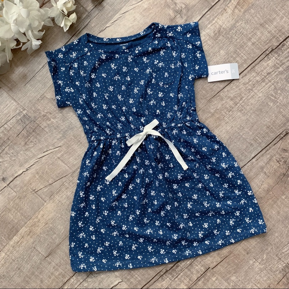 Carter’s Blue & White Dress